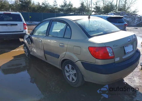 2006 Kia Rio Lx z USA, uszkodzony, nr VIN KNADE123366064200